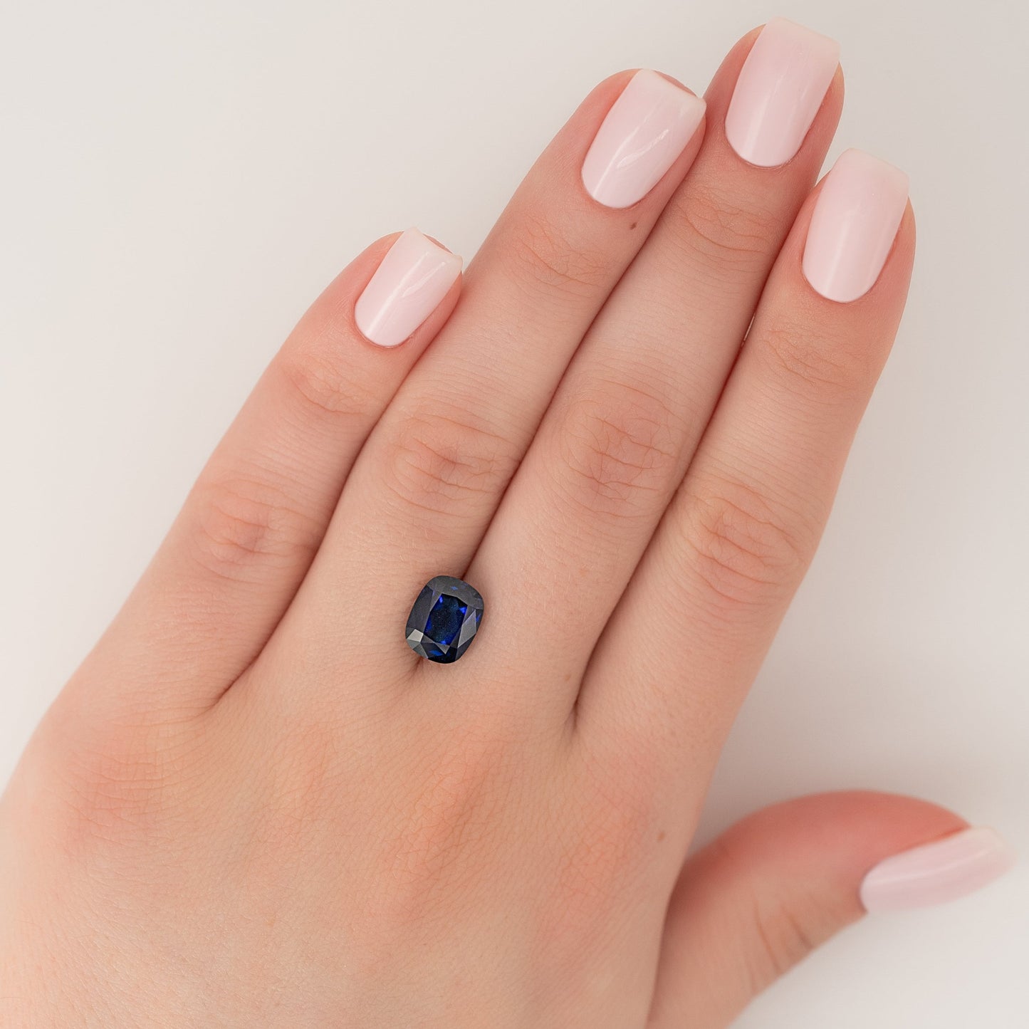 4Ct Elongated Cushion Cut Lab Created Sapphire
