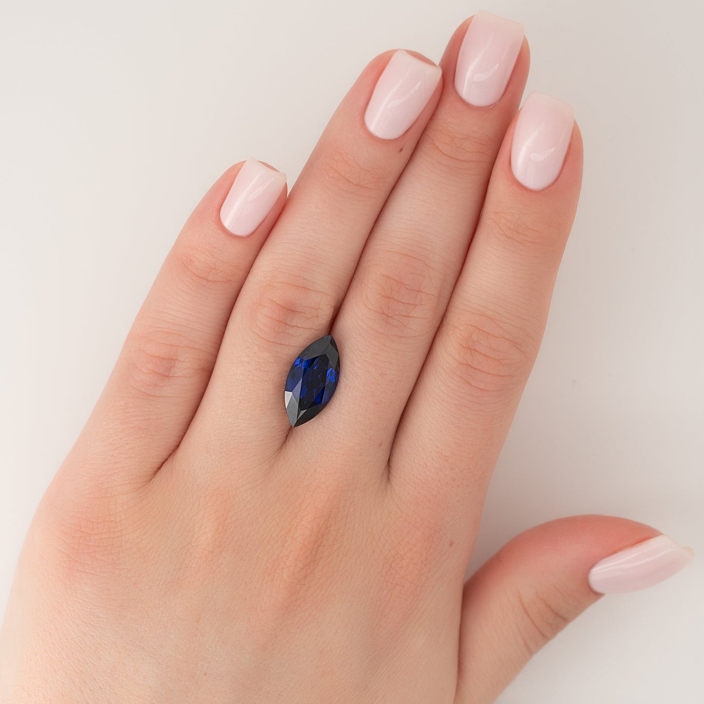 5Ct Marquise Cut Lab Created Sapphire