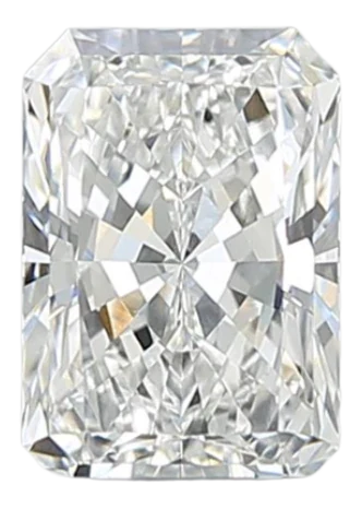 1.59 Carat E VVS2 Radiant Lab Diamond