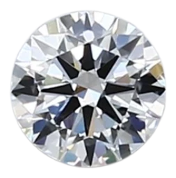 0.3 Carat D VVS2 Round Lab Diamond