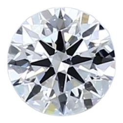 0.3 Carat D VVS2 Round Lab Diamond