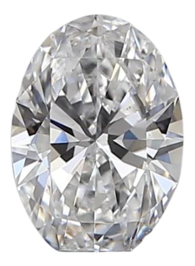 0.3 Carat D VS2 Oval Natural Diamond