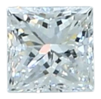 0.23 Carat D VVS2 Princess Natural Diamond