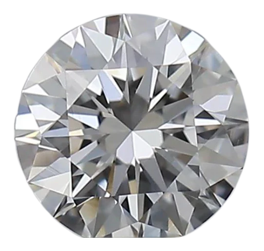 0.3 Carat F VS2 Round Natural Diamond
