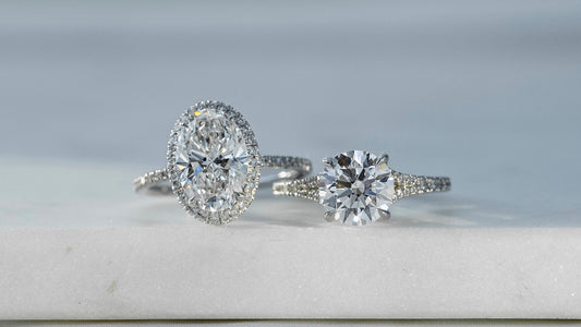 Winter Wonderland Proposals with White Gold Engagement Rings