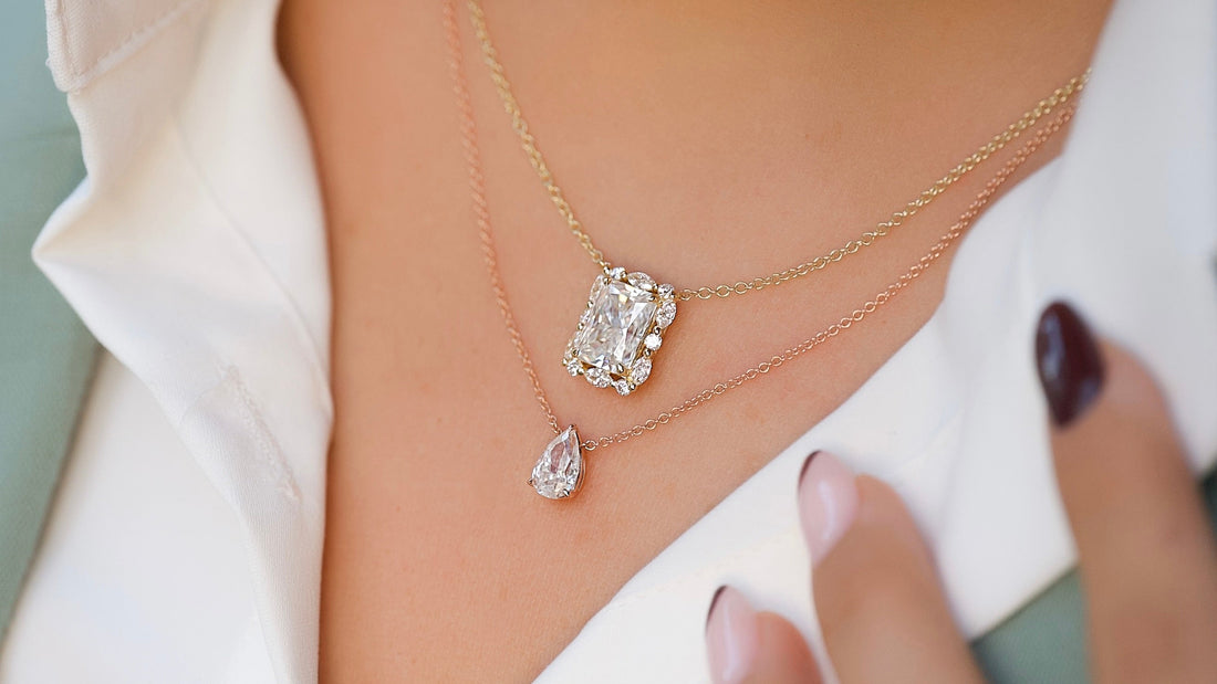 Sparkle Sustainably With a Lab-Created Diamond Pendant Necklace