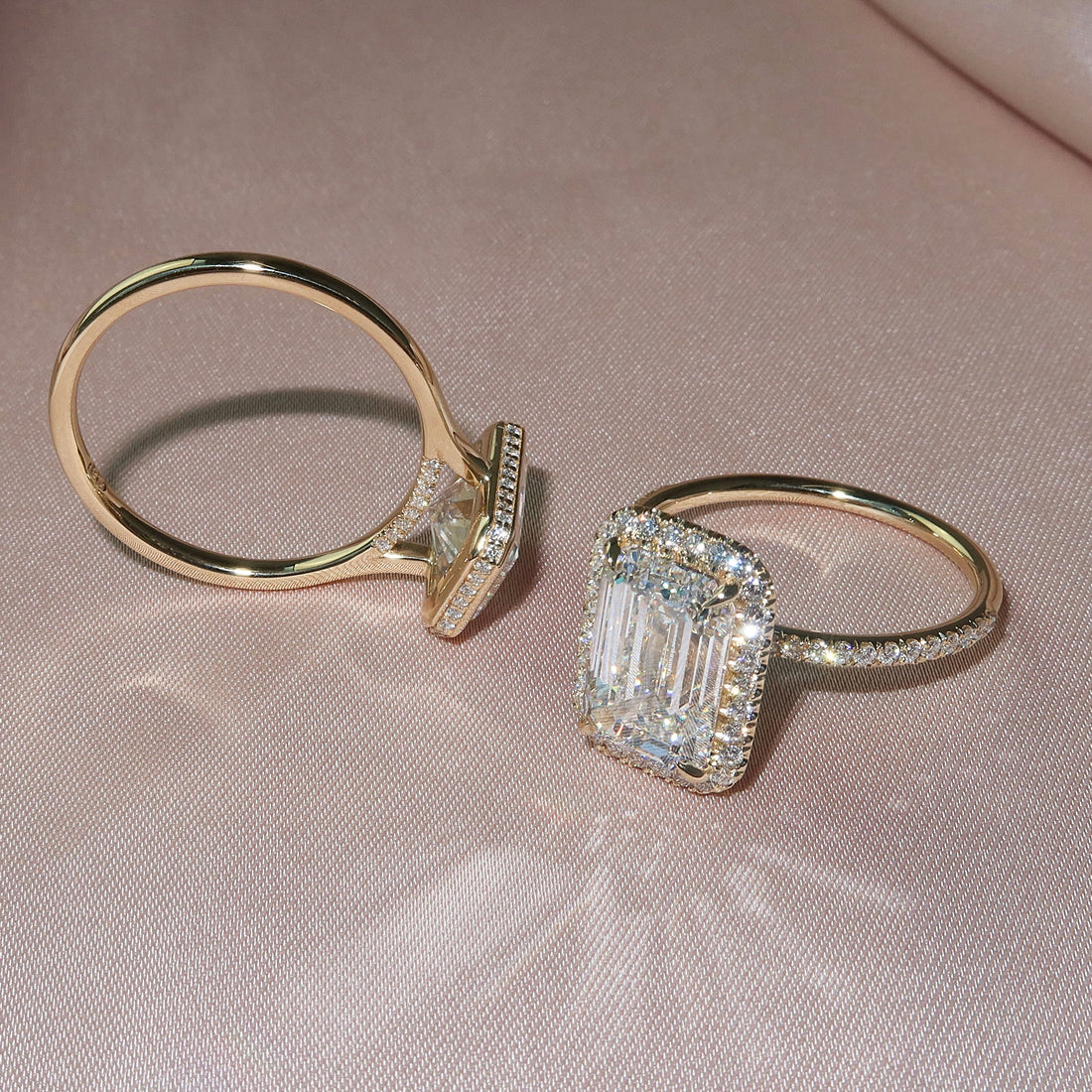 Halo vs. Hidden Halo Engagement Rings: What’s The Difference?
