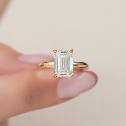 Dua Lipa Engagement Ring: Bold Gold Meets Diamond Glamor