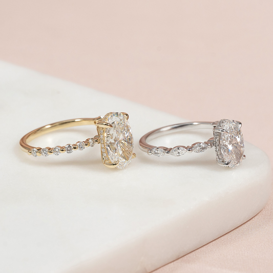 Do Side Stones Make a Diamond Look Bigger?