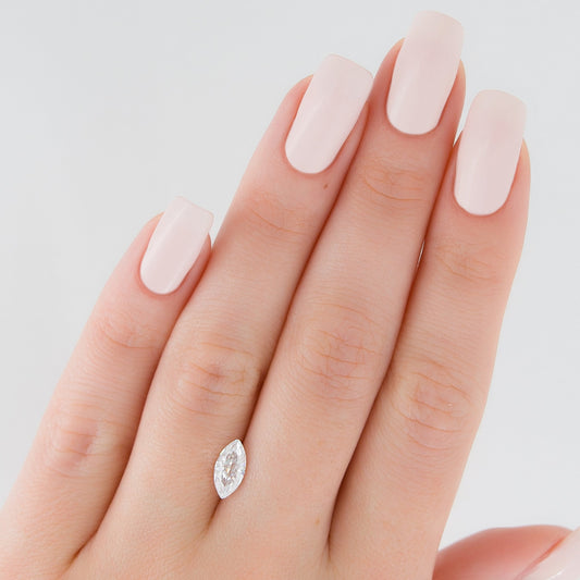 1Ct Marquise Keyzar Moissanite