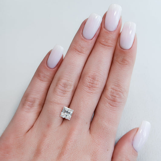 2Ct Princess Keyzar Moissanite