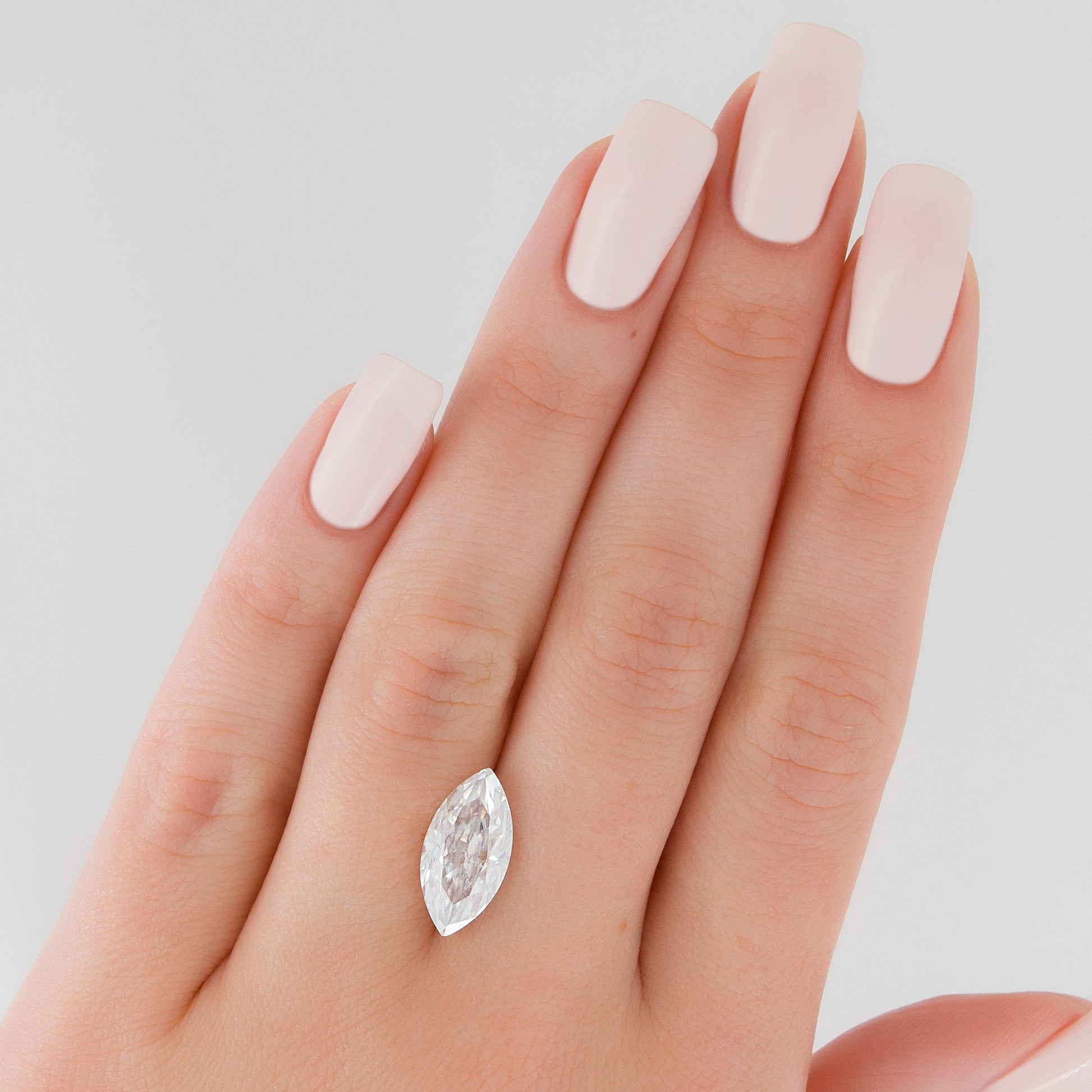4Ct Marquise Keyzar Moissanite
