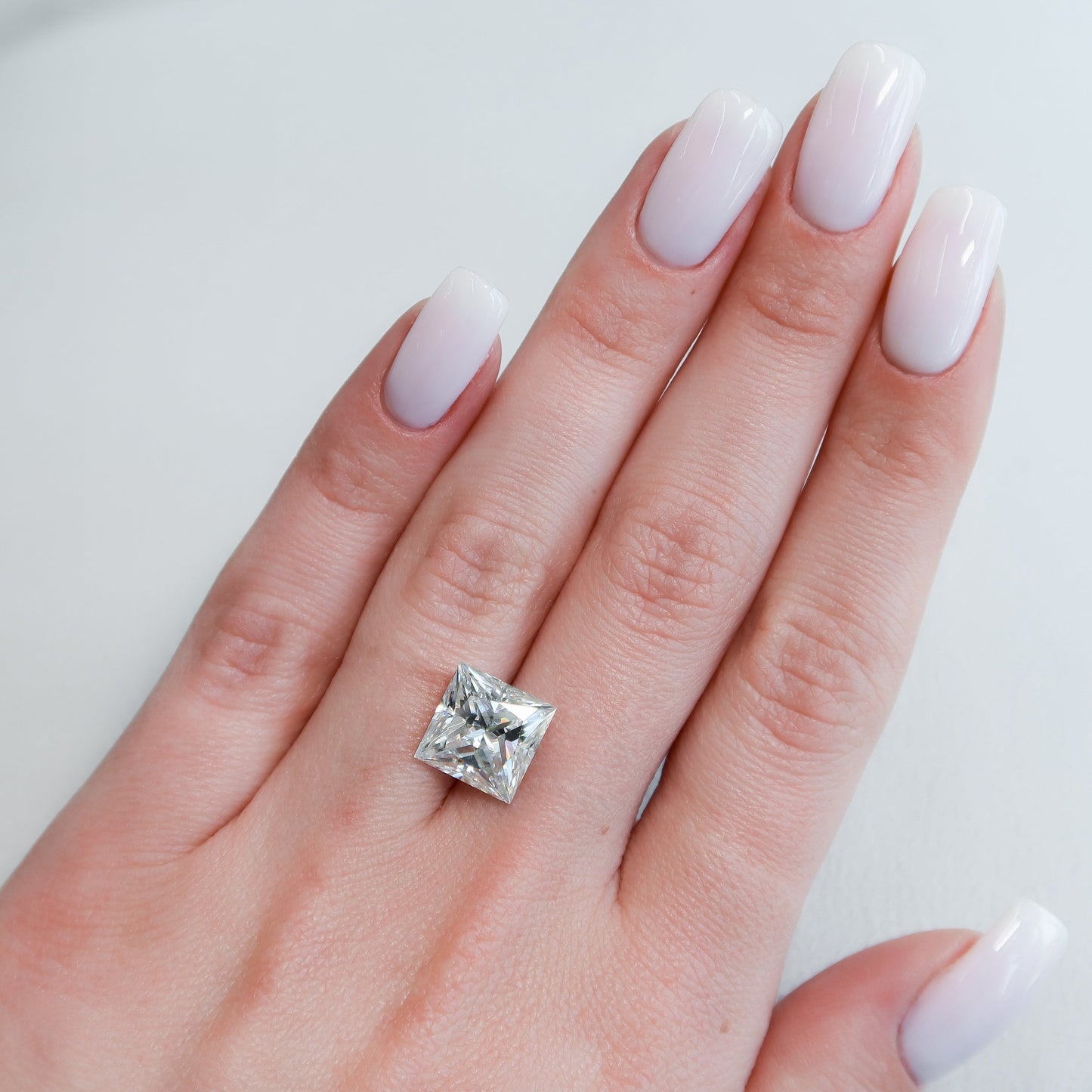 5Ct Princess Keyzar Moissanite