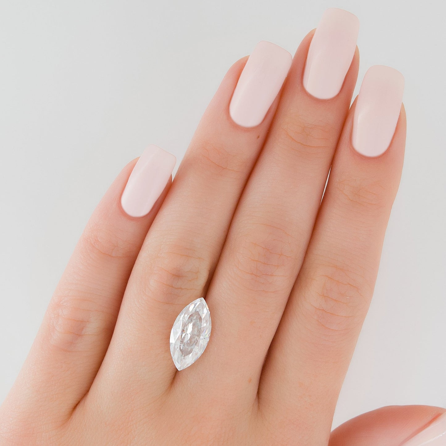 5Ct Marquise Keyzar Moissanite