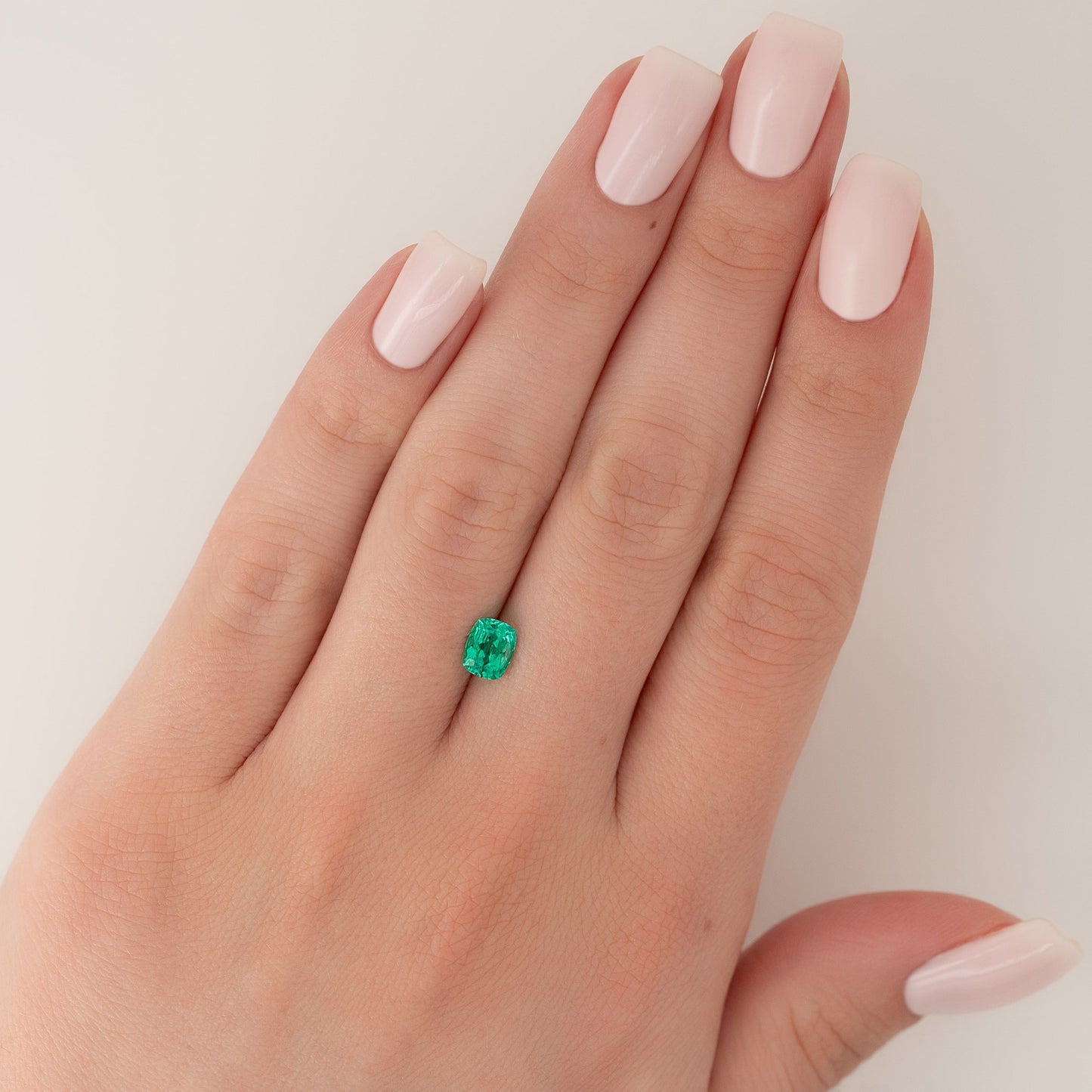1Ct Elongated Cushion Cut Lab Created Emerald