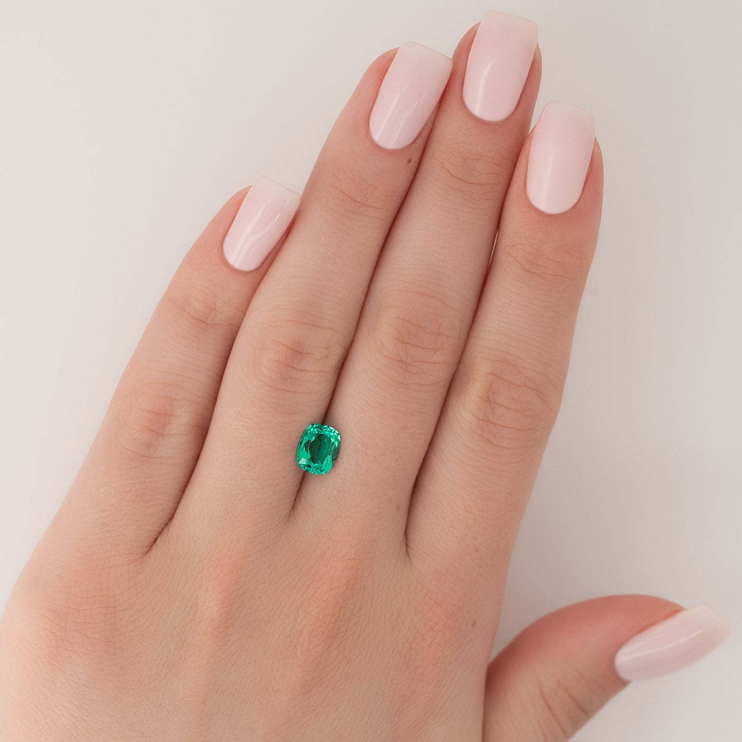2Ct Elongated Cushion Cut Lab Created Emerald