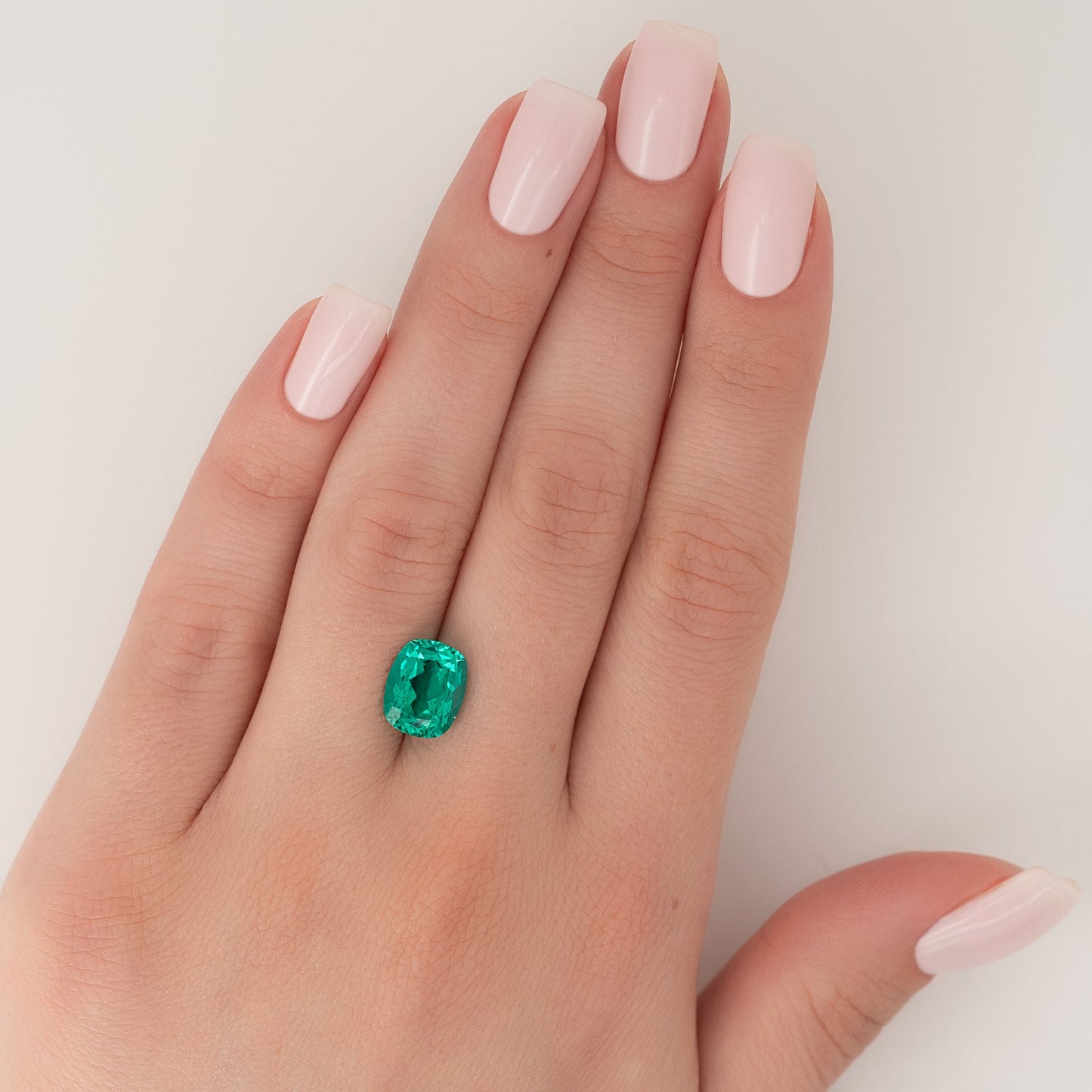5Ct Elongated Cushion Cut Lab Created Emerald