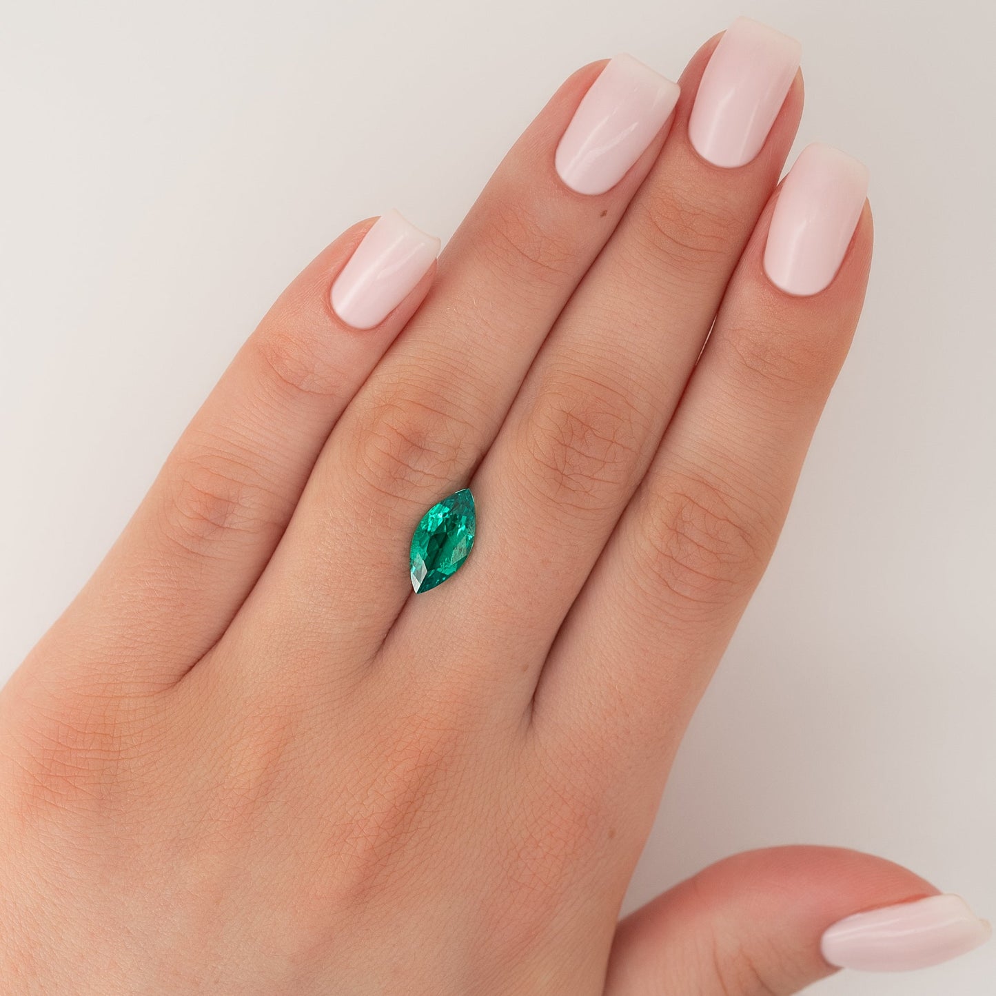 3Ct Marquise Cut Lab Created Emerald