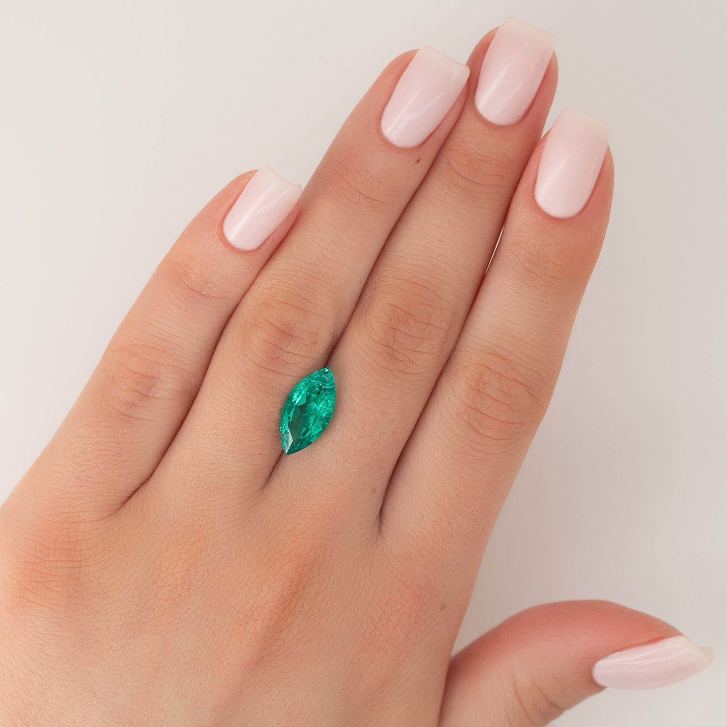 4Ct Marquise Cut Lab Created Emerald