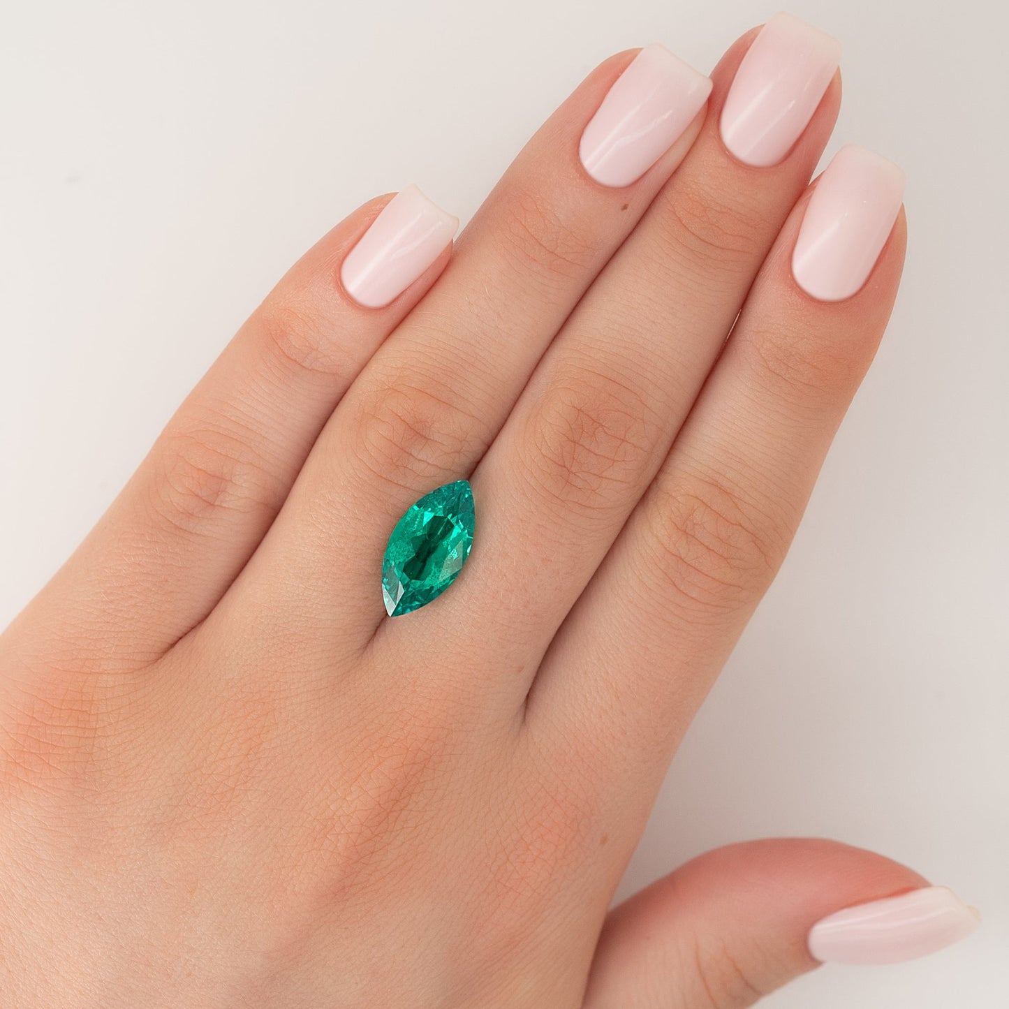 5Ct Marquise Cut Lab Created Emerald