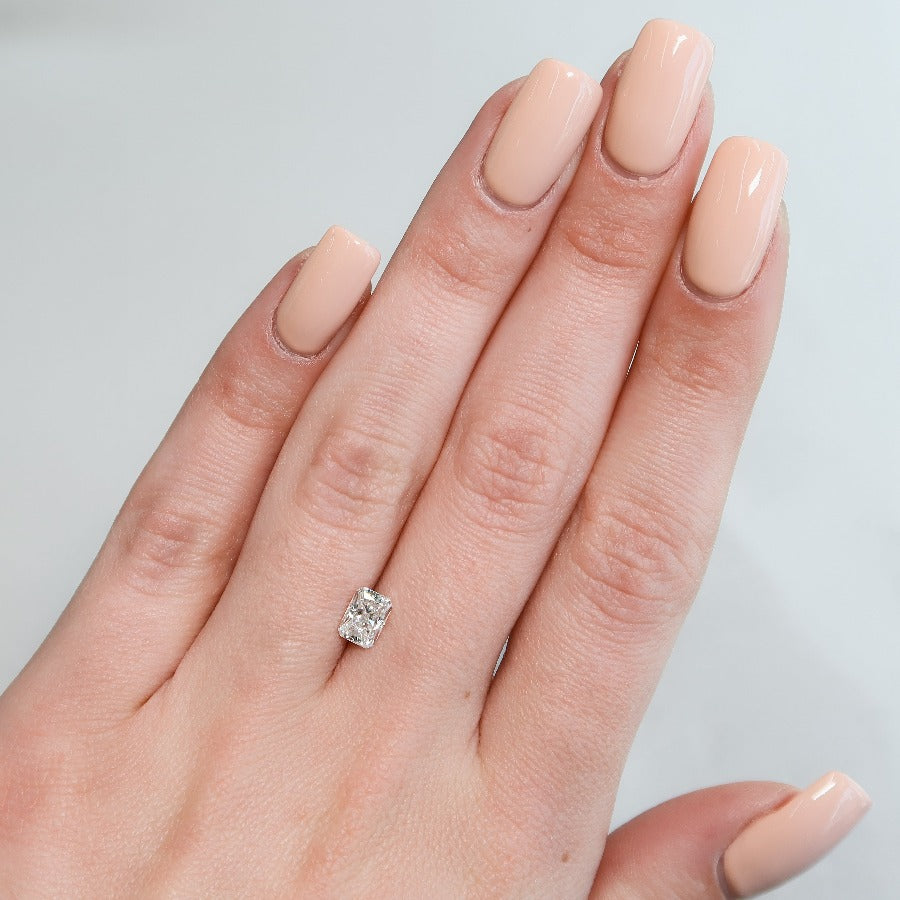 1Ct Radiant Keyzar Moissanite