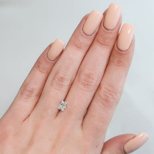 1Ct Radiant Keyzar Moissanite