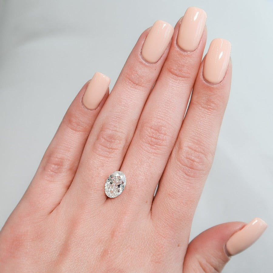 3Ct Oval Keyzar Moissanite