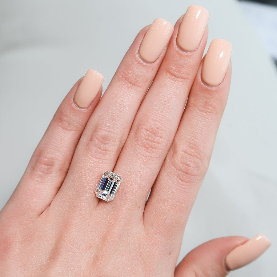 4.5Ct Emerald Keyzar Moissanite