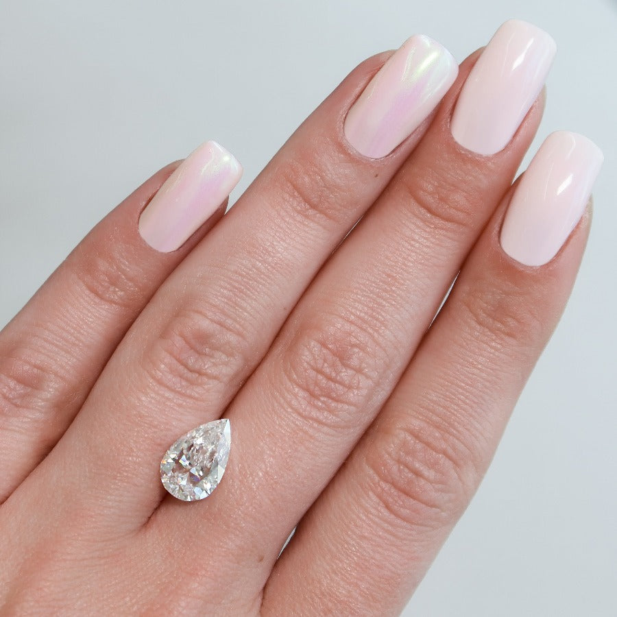 3Ct Pear Keyzar Moissanite