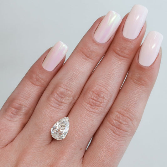 3.5Ct Pear Keyzar Moissanite