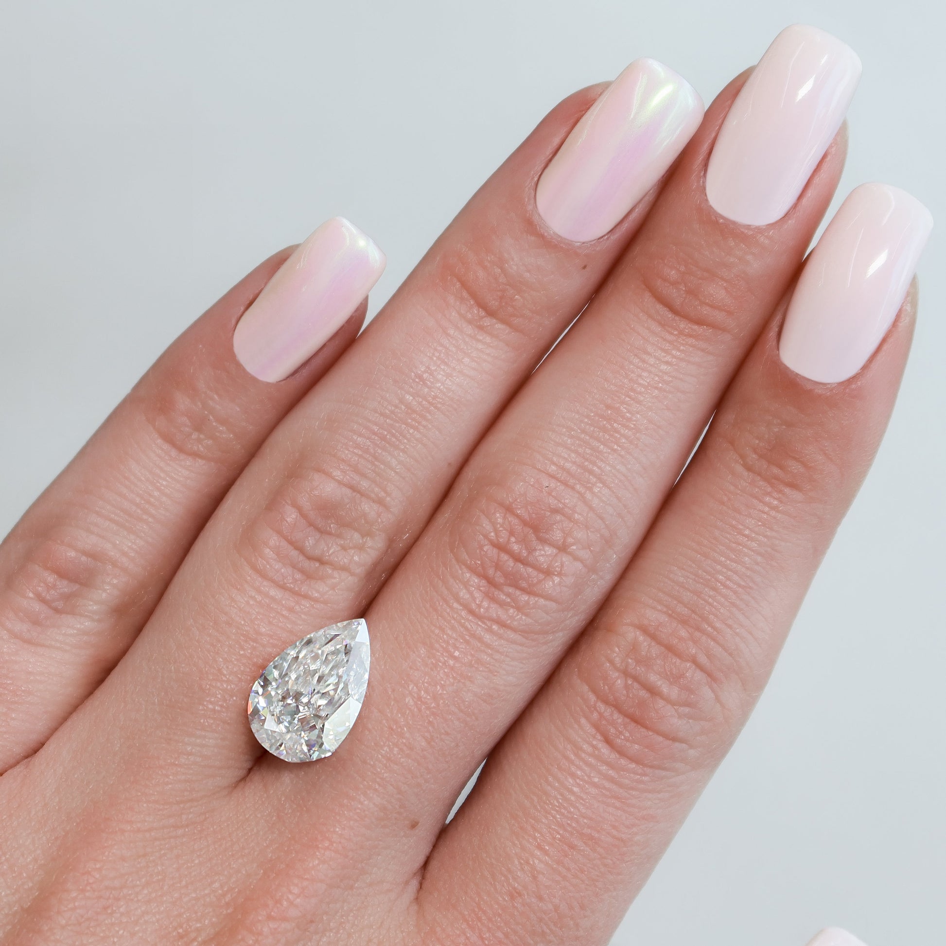 5Ct Pear Keyzar Moissanite
