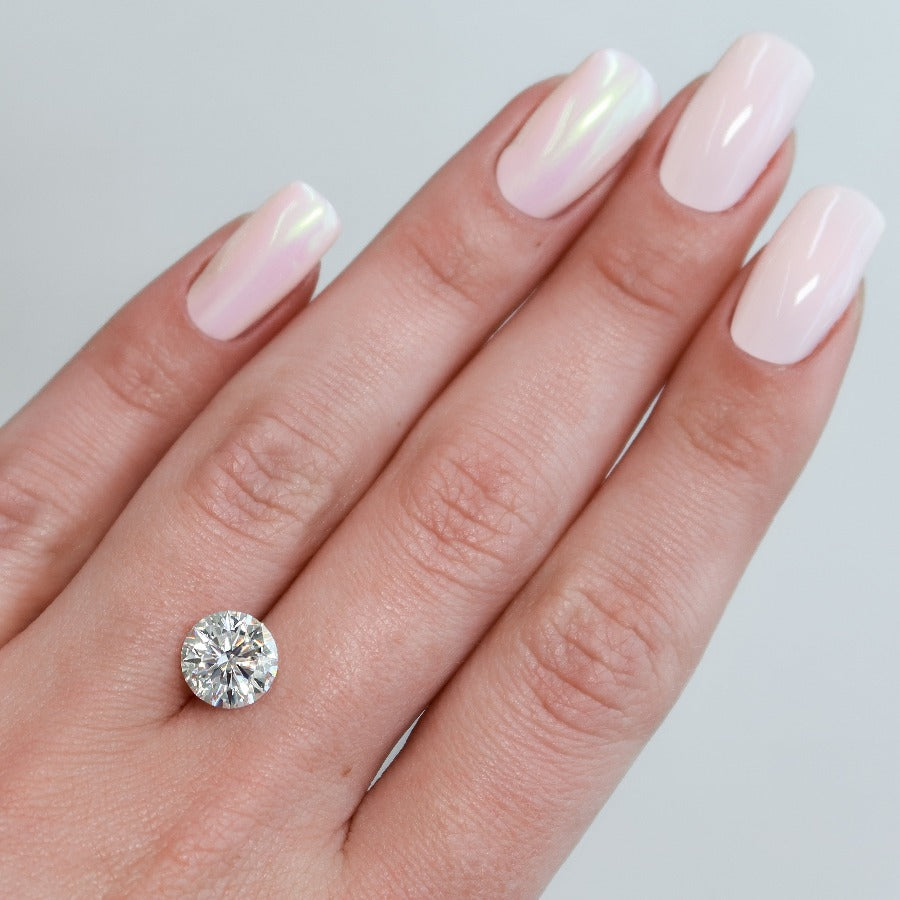 2.5Ct Round Keyzar Moissanite