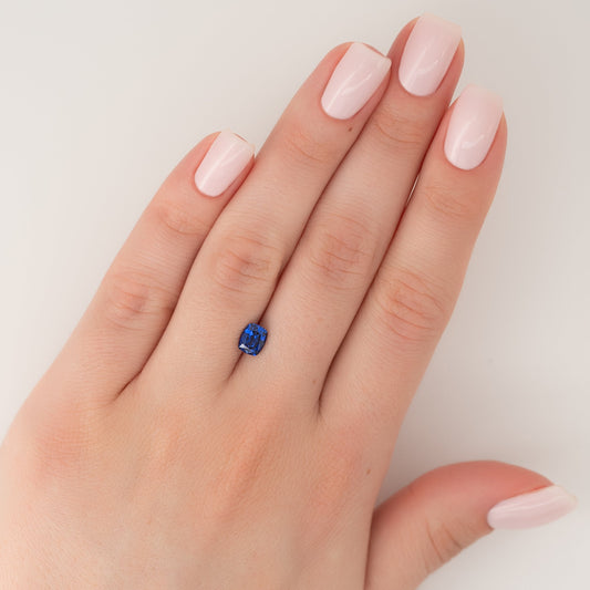 1Ct Elongated Cushion Cut Lab Created Sapphire