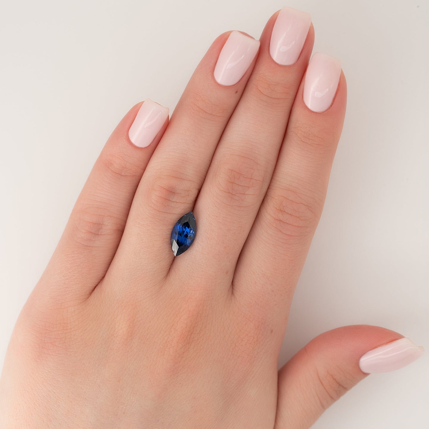 3Ct Marquise Cut Lab Created Sapphire