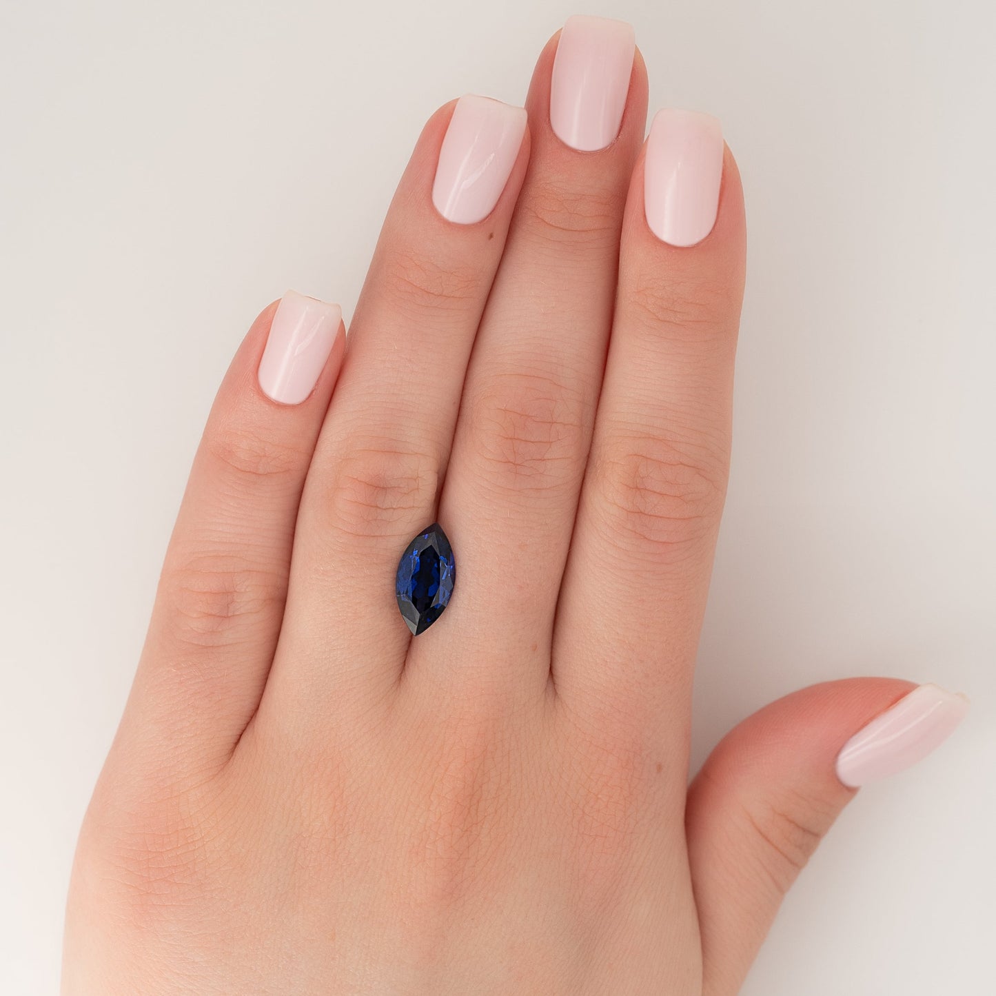 3.5Ct Marquise Cut Lab Created Sapphire