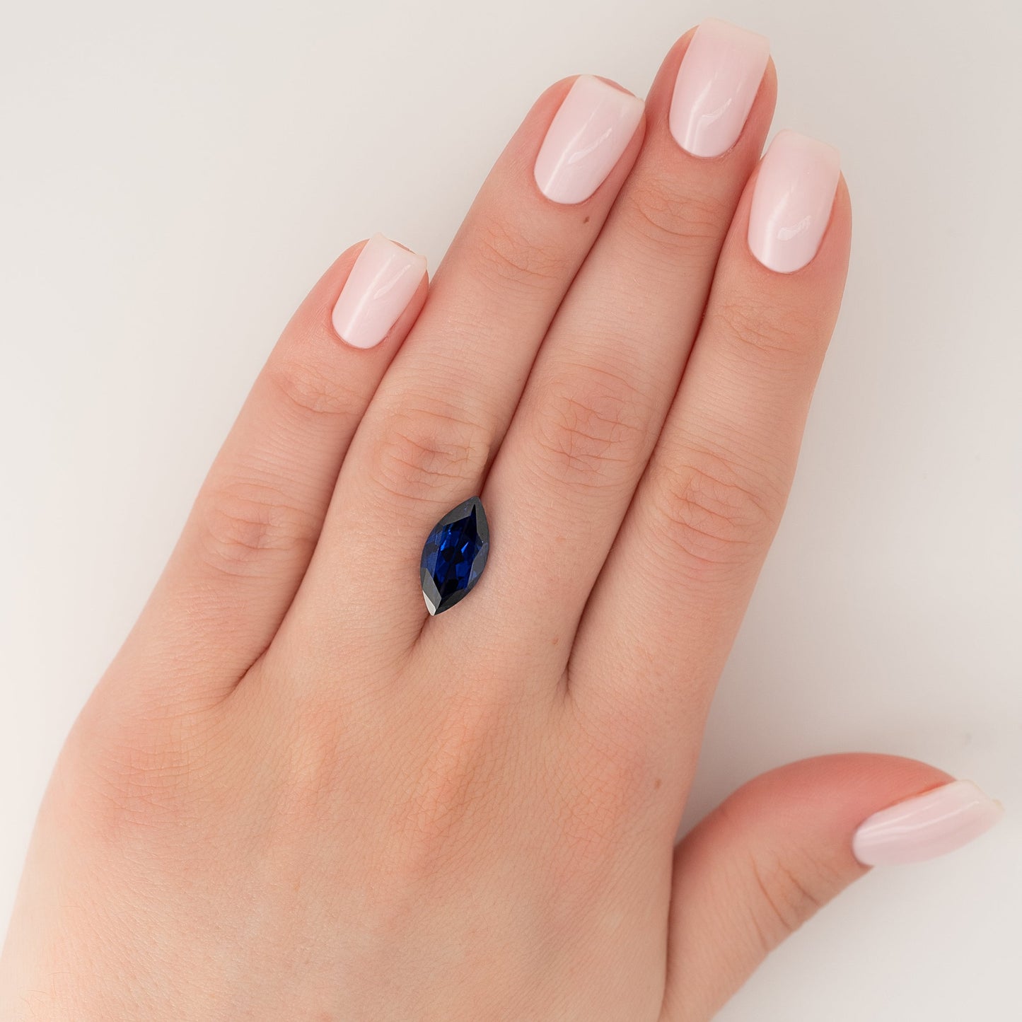 4Ct Marquise Cut Lab Created Sapphire