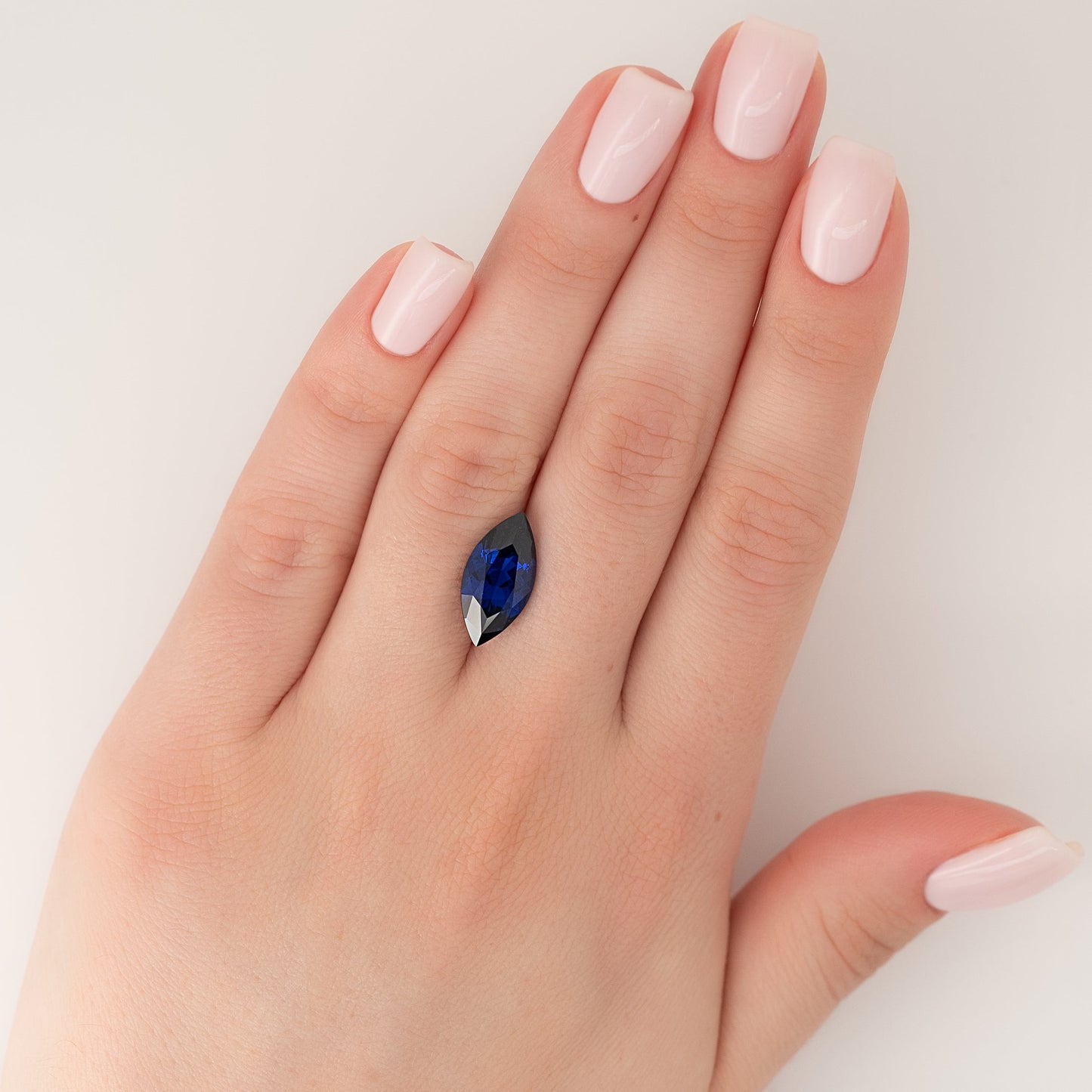 4.5Ct Marquise Cut Lab Created Sapphire