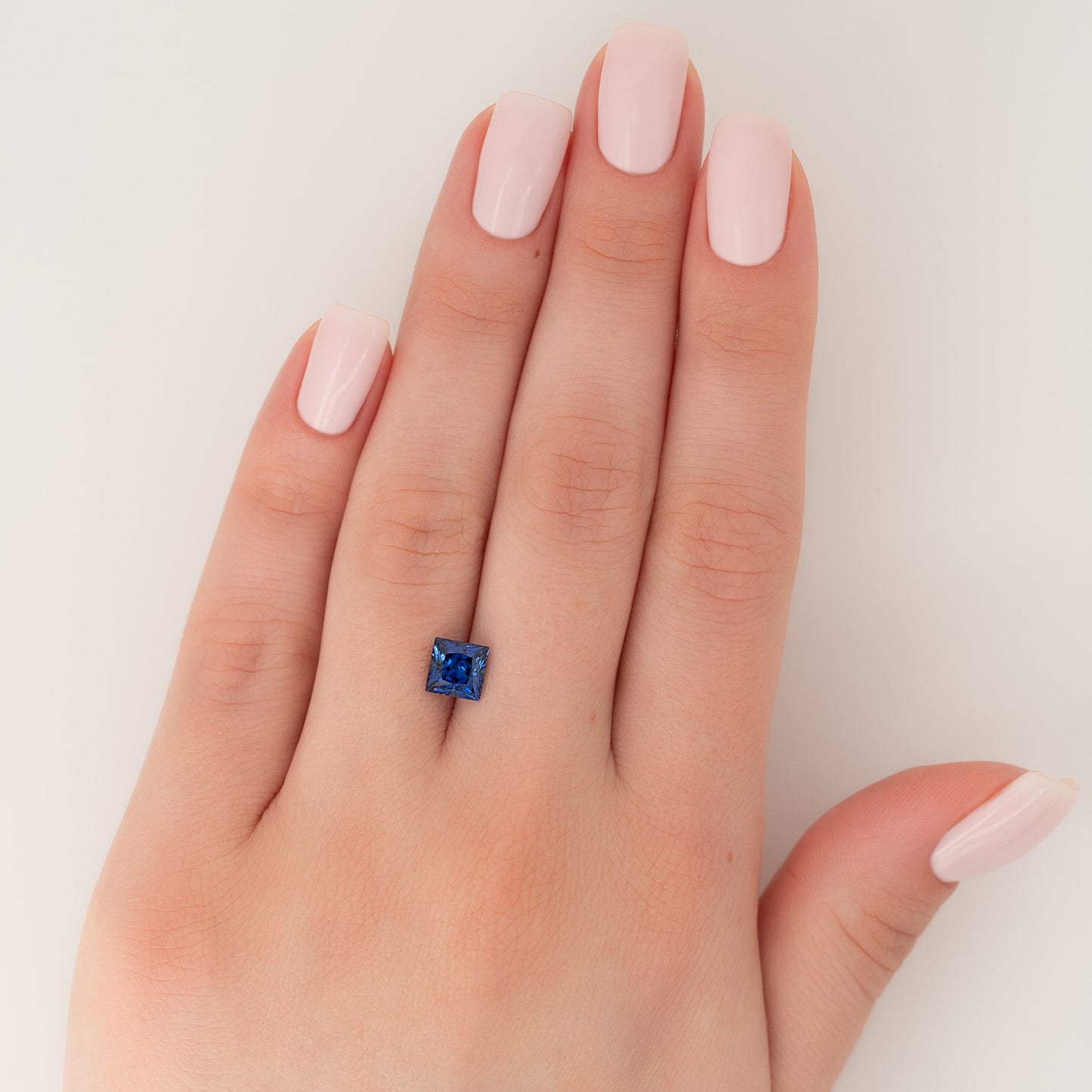 1.5Ct Princess Cut Lab Created Sapphire