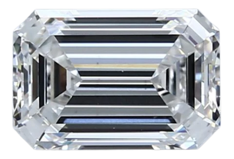 1.59 Carat F VS1 Emerald Lab Diamond