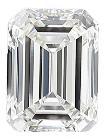 1.59 Carat F VS1 Emerald Lab Diamond