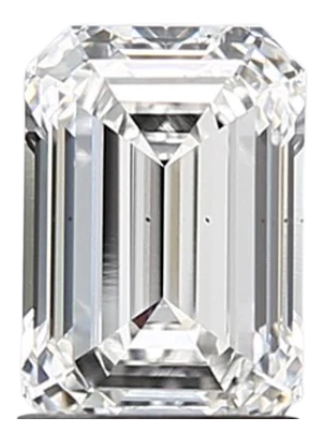 1.59 Carat E VS2 Emerald Lab Diamond