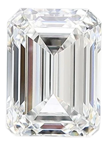 1.59 Carat E VVS2 Emerald Lab Diamond