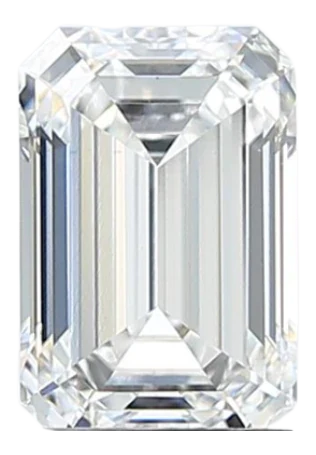 1.59 Carat E VVS2 Emerald Lab Diamond