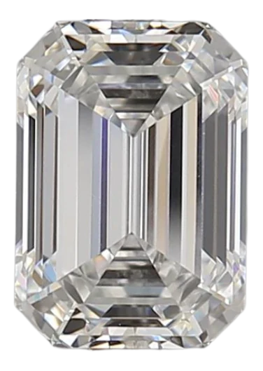 1.59 Carat E VVS2 Emerald Lab Diamond