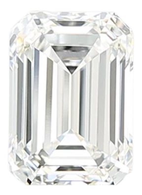 1.59 Carat E VVS2 Emerald Lab Diamond