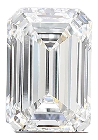 1.59 Carat E VVS2 Emerald Lab Diamond
