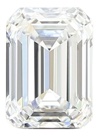 1.59 Carat E VVS2 Emerald Lab Diamond