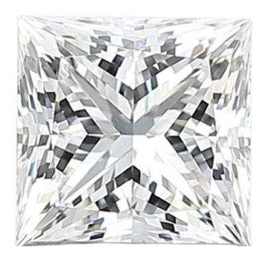 1.59 Carat E VVS1 Princess Lab Diamond