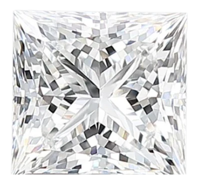 1.59 Carat E VVS1 Princess Lab Diamond