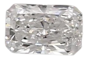 0.31 Carat D VVS1 Radiant Lab Diamond